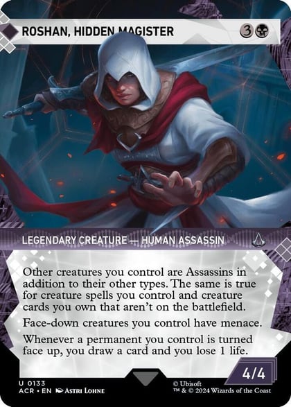 Roshan, Hidden Magister (Showcase), Universes Beyond: Assassin's Creed 133