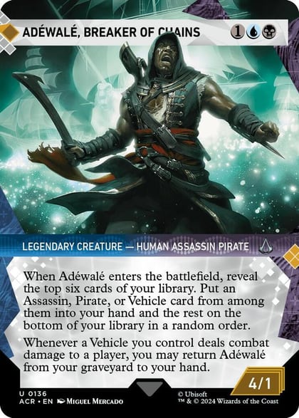 Adewale, Breaker of Chains (Showcase), Universes Beyond: Assassin's Creed 136