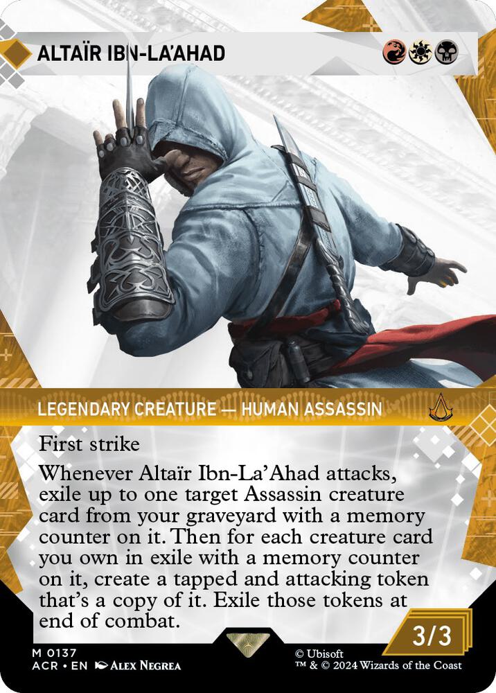 Altair Ibn-La'Ahad (Showcase), Universes Beyond: Assassin's Creed 137