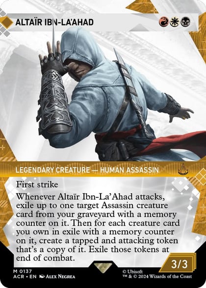 Altair Ibn-La'Ahad (Showcase), Universes Beyond: Assassin's Creed 137