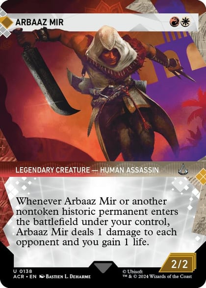 Arbaaz Mir (Showcase), Universes Beyond: Assassin's Creed 138