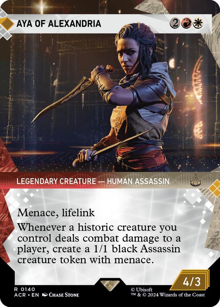 Aya of Alexandria (Showcase), Universes Beyond: Assassin's Creed 140