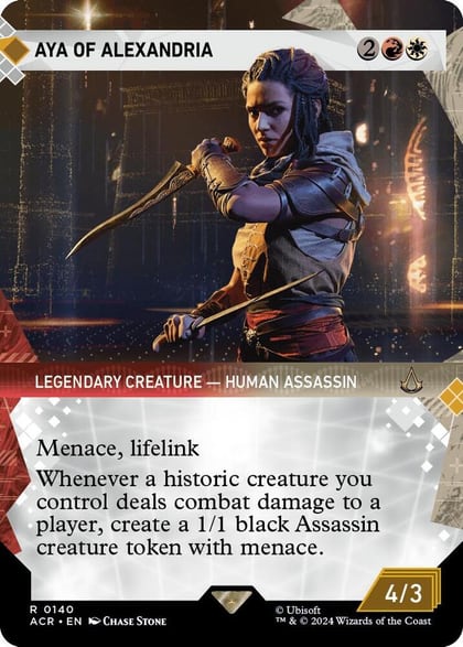 Aya of Alexandria (Showcase), Universes Beyond: Assassin's Creed 140