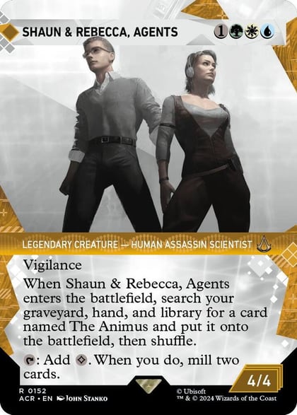 Shaun & Rebecca, Agents (Showcase), Universes Beyond: Assassin's Creed 152