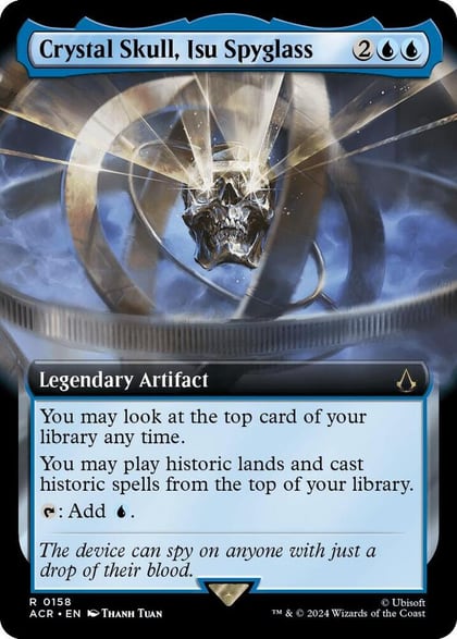 Crystal Skull, Isu Spyglass (Extended Art), Universes Beyond: Assassin's Creed 158