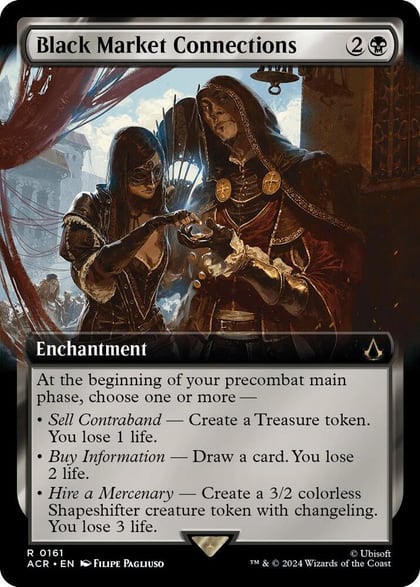 Black Market Connections (Extended Art), Universes Beyond: Assassin's Creed 161