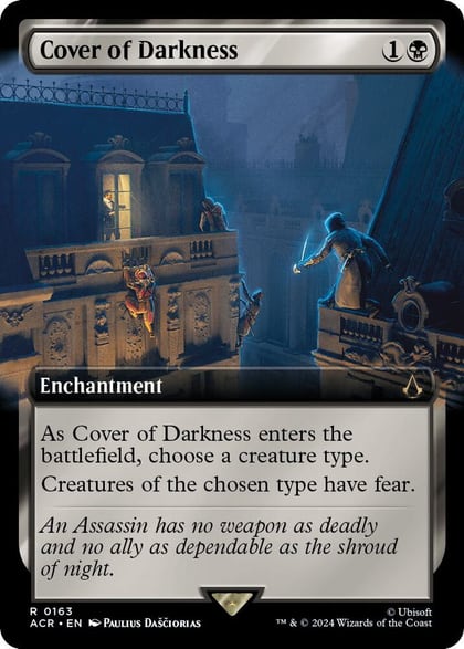 Cover of Darkness (Extended Art), Universes Beyond: Assassin's Creed 163