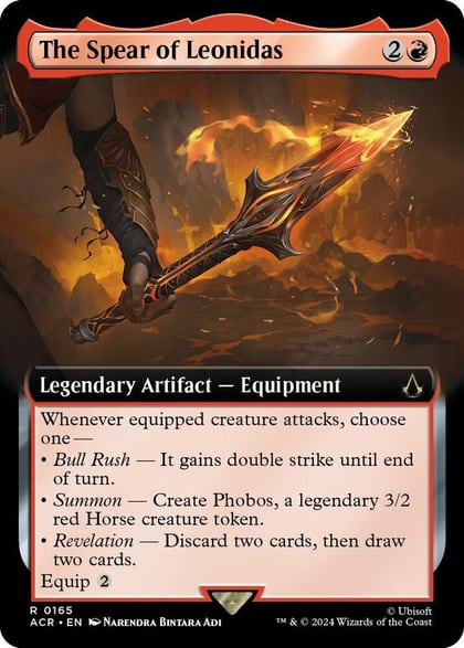 The Spear of Leonidas (Extended Art), Universes Beyond: Assassin's Creed 165