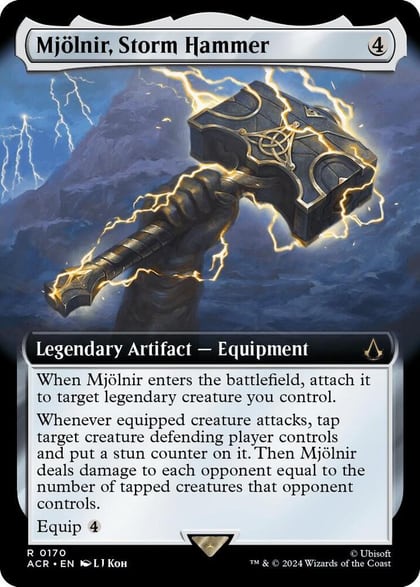 Mjolnir, Storm Hammer (Extended Art), Universes Beyond: Assassin's Creed 170