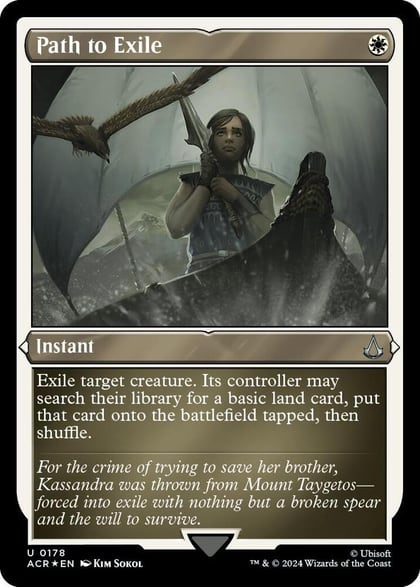 Path to Exile (Foil Etched), Universes Beyond: Assassin's Creed 178
