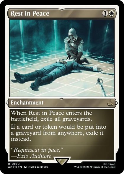 Rest in Peace (Foil Etched), Universes Beyond: Assassin's Creed 180