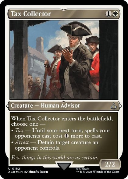 Tax Collector (Foil Etched), Universes Beyond: Assassin's Creed 182