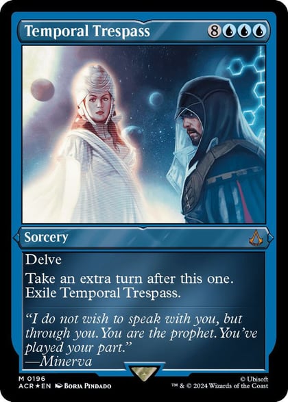 Temporal Trespass (Foil Etched), Universes Beyond: Assassin's Creed 196