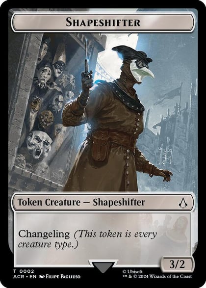 Shapeshifter Token, Universes Beyond: Assassin's Creed 2