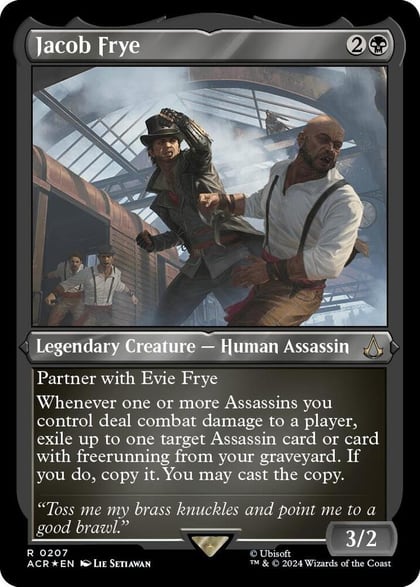 Jacob Frye (Foil Etched), Universes Beyond: Assassin's Creed 207