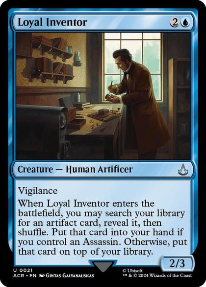 Loyal Inventor, Universes Beyond: Assassin's Creed 21