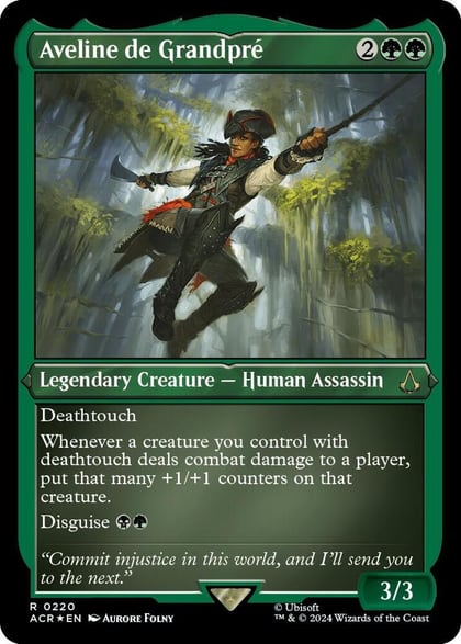 Aveline de Grandpre (Foil Etched), Universes Beyond: Assassin's Creed 220