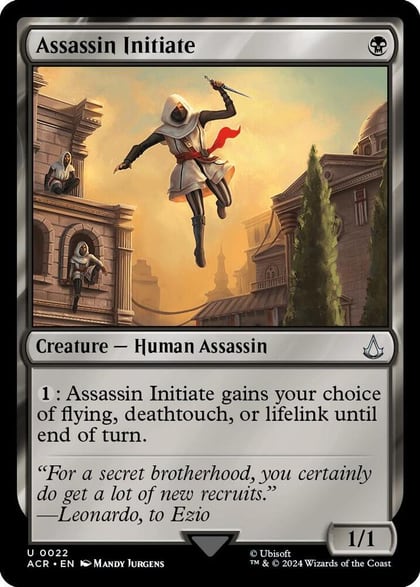 Assassin Initiate, Universes Beyond: Assassin's Creed 22