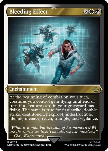 Bleeding Effect (Foil Etched), Universes Beyond: Assassin's Creed 232