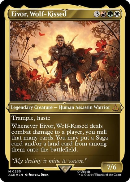 Eivor, Wolf-Kissed (Foil Etched), Universes Beyond: Assassin's Creed 235