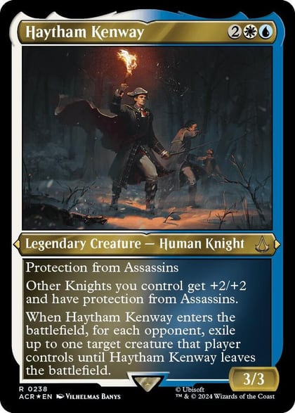 Haytham Kenway (Foil Etched), Universes Beyond: Assassin's Creed 238