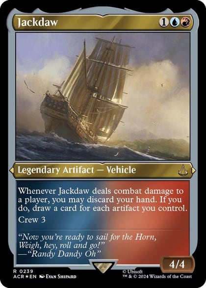 Jackdaw (Foil Etched), Universes Beyond: Assassin's Creed 239