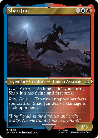 Shao Jun (Foil Etched), Universes Beyond: Assassin's Creed 246