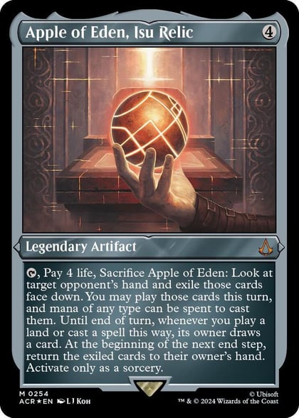 Apple of Eden, Isu Relic (Foil Etched), Universes Beyond: Assassin's Creed 254