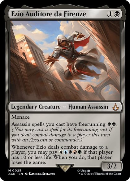 Ezio Auditore da Firenze, Universes Beyond: Assassin's Creed 25