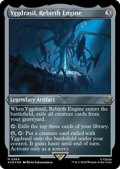 Yggdrasil, Rebirth Engine (Foil Etched), Universes Beyond: Assassin's Creed 264