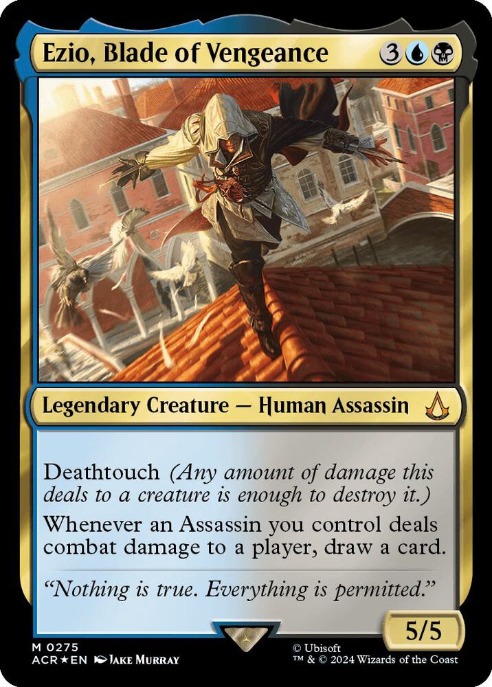 Ezio, Blade of Vengeance, Universes Beyond: Assassin's Creed 275