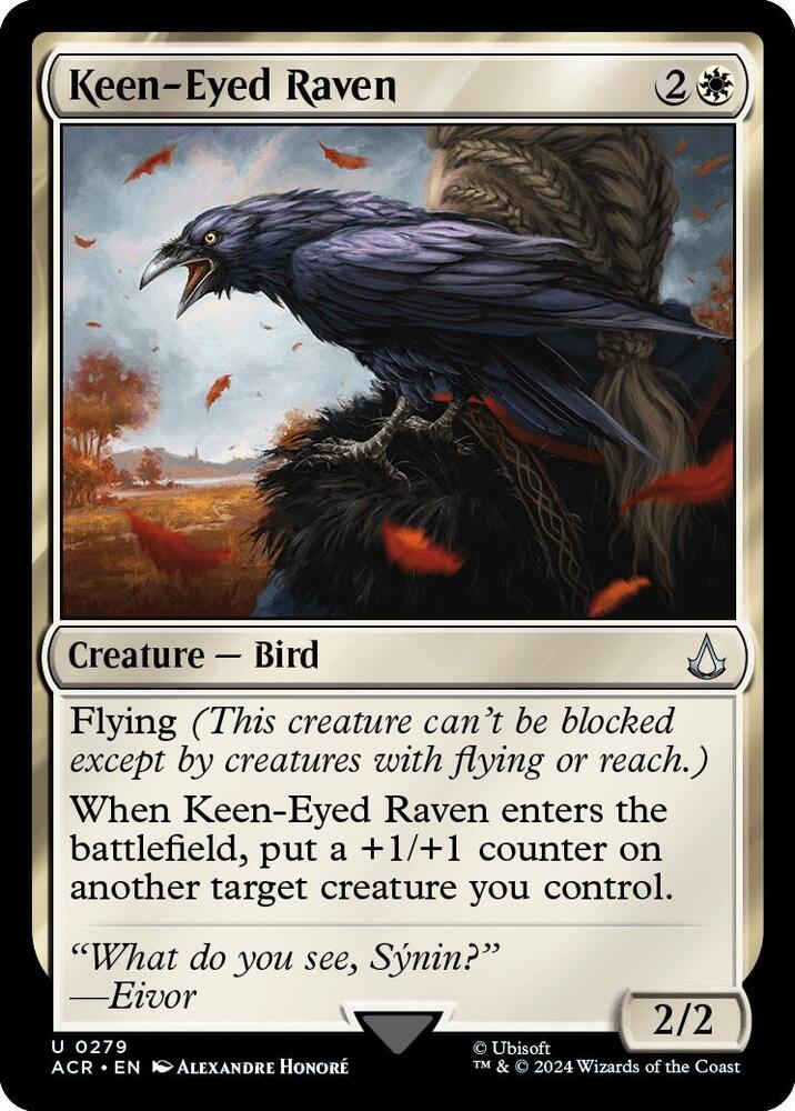 Keen-Eyed Raven, Universes Beyond: Assassin's Creed 279
