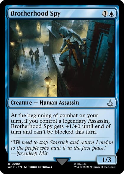 Brotherhood Spy, Universes Beyond: Assassin's Creed 282