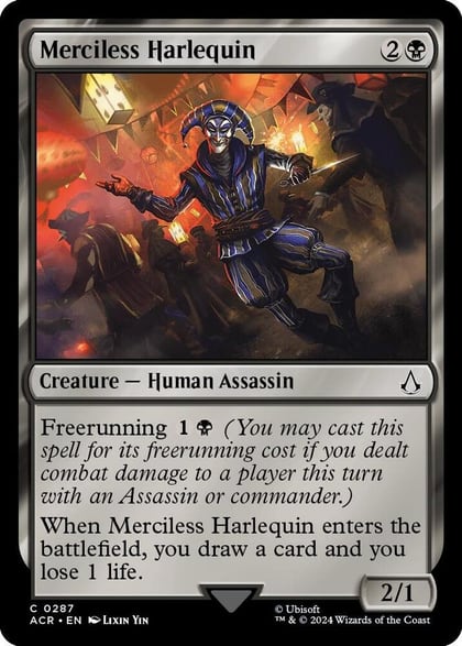 Merciless Harlequin, Universes Beyond: Assassin's Creed 287