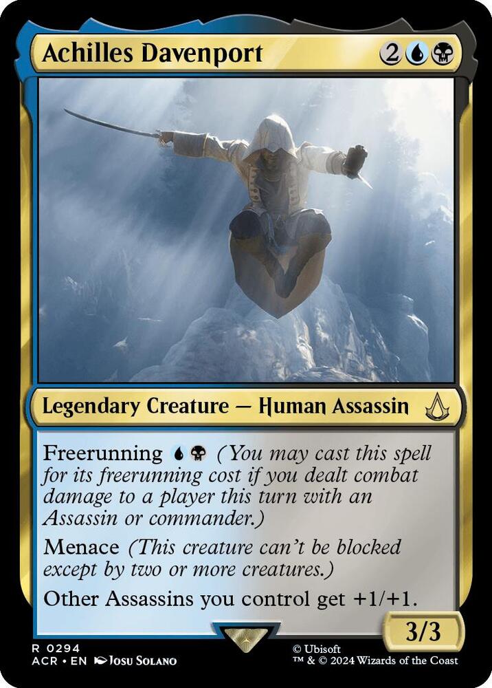 Achilles Davenport, Universes Beyond: Assassin's Creed 294