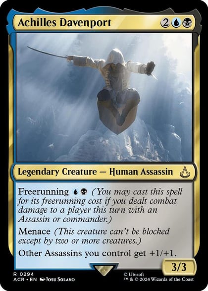 Achilles Davenport, Universes Beyond: Assassin's Creed 294