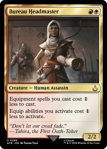 Bureau Headmaster, Universes Beyond: Assassin's Creed 296