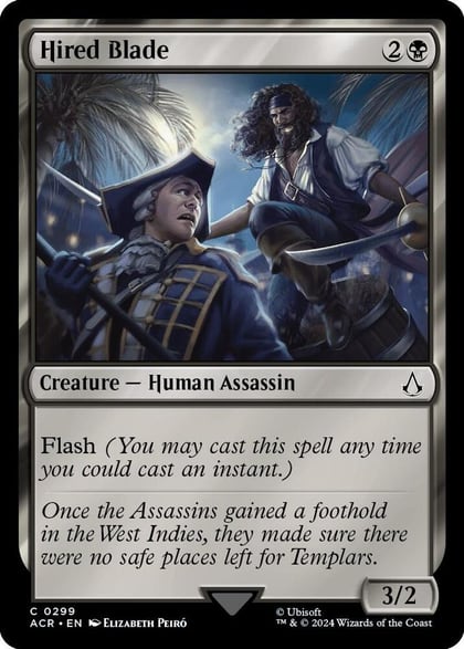 Hired Blade, Universes Beyond: Assassin's Creed 299
