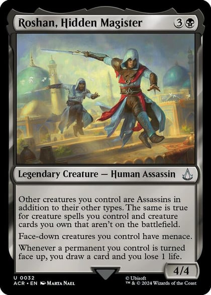 Roshan, Hidden Magister, Universes Beyond: Assassin's Creed 32