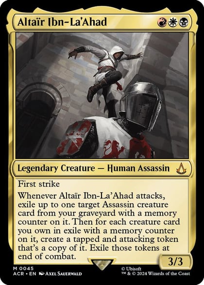 Altair Ibn-La'Ahad, Universes Beyond: Assassin's Creed 45
