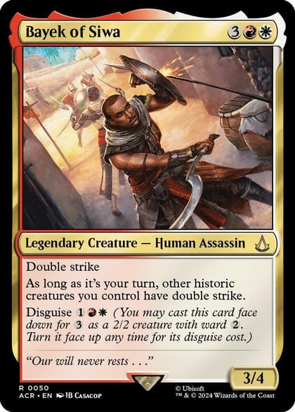 Bayek of Siwa, Universes Beyond: Assassin's Creed 50
