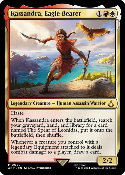 Kassandra, Eagle Bearer, Universes Beyond: Assassin's Creed 59