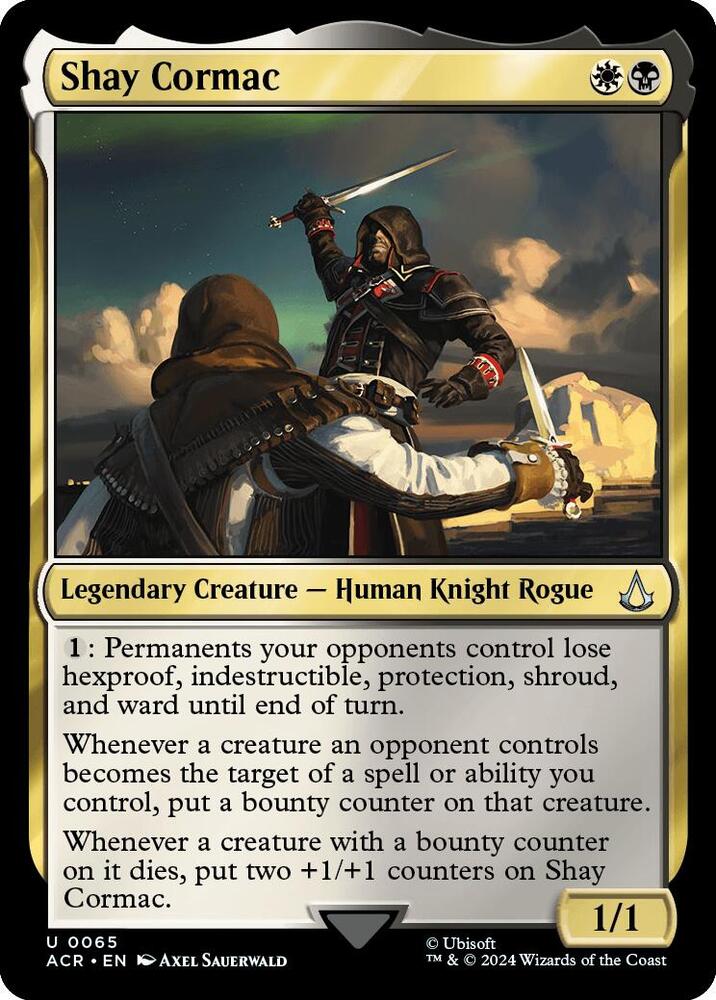 Shay Cormac, Universes Beyond: Assassin's Creed 65