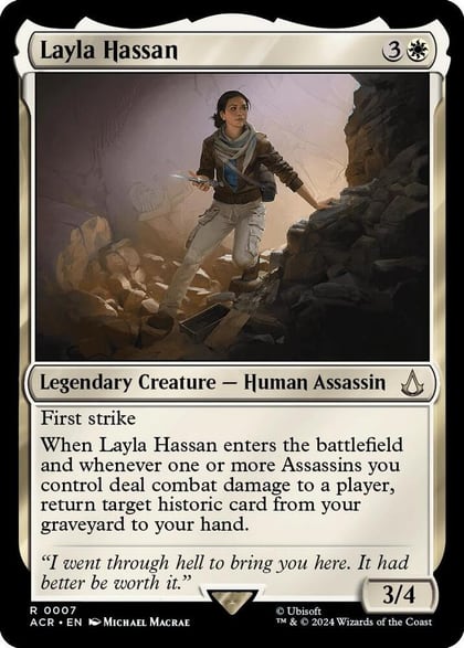 Layla Hassan, Universes Beyond: Assassin's Creed 7