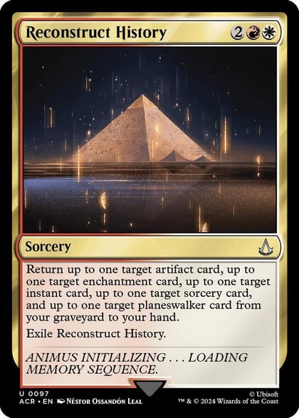Reconstruct History, Universes Beyond: Assassin's Creed 97