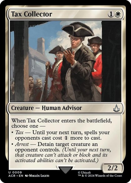 Tax Collector, Universes Beyond: Assassin's Creed 9