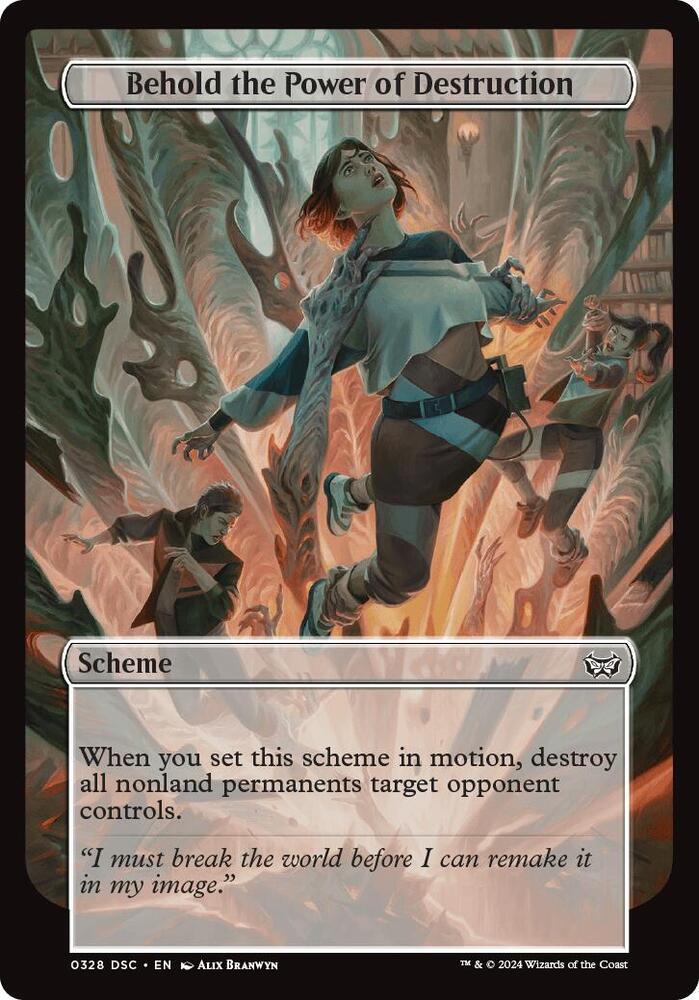 Behold the Power of Destruction (Full Art), Archenemy: Duskmourn 328