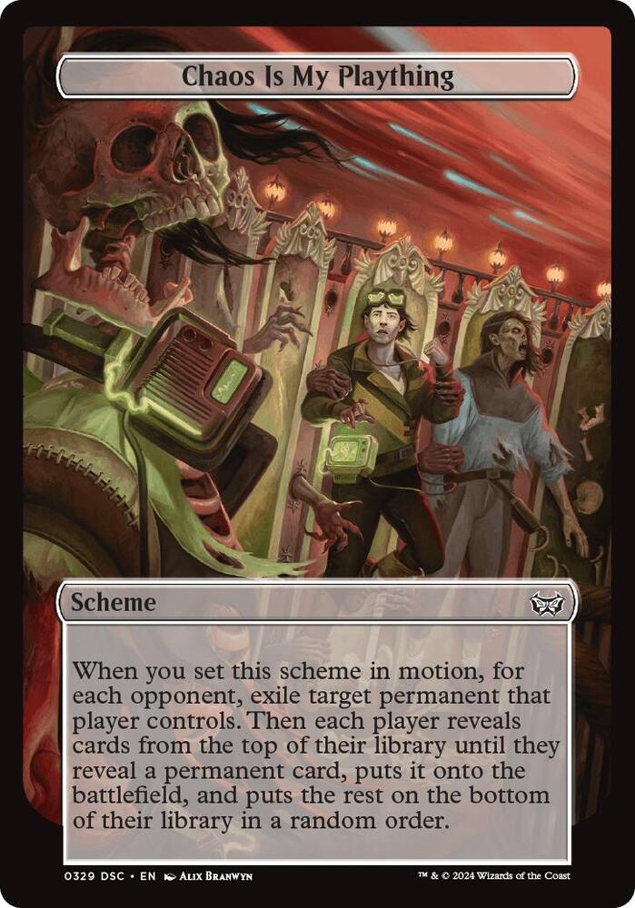 Chaos is My Plaything (Full Art), Archenemy: Duskmourn 329