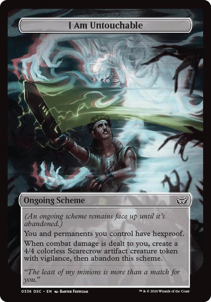 I Am Untouchable (Full Art), Archenemy: Duskmourn 336