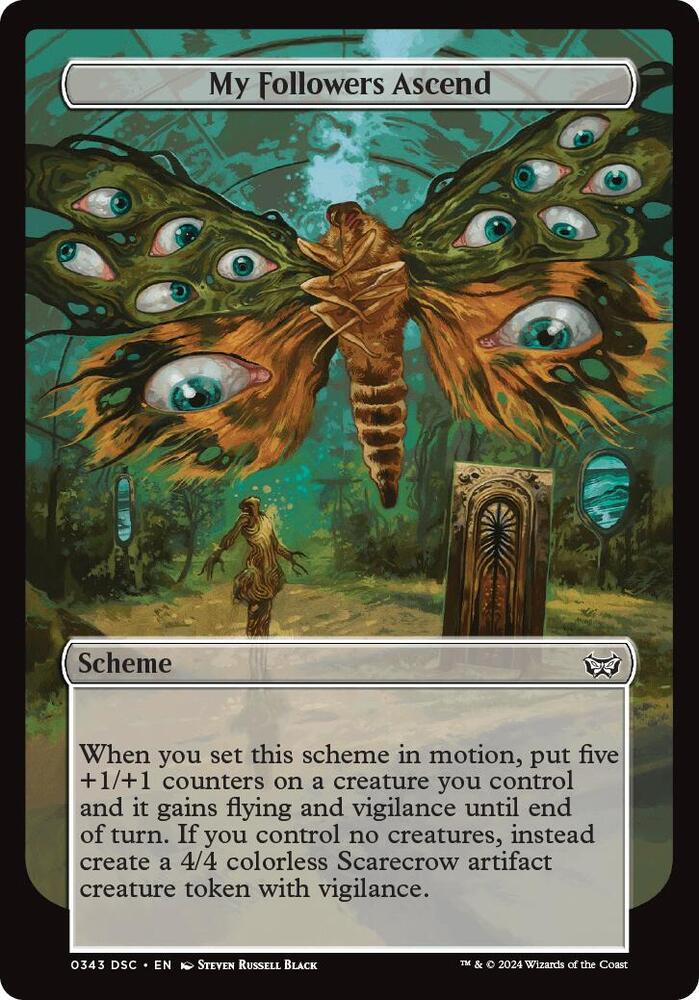 My Followers Ascend (Full Art), Archenemy: Duskmourn 343